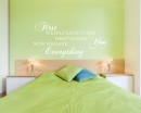 Quotes - We Have Everything Quotes - We Have Everything Quote Wall Stickers Vinyl Love Lettering